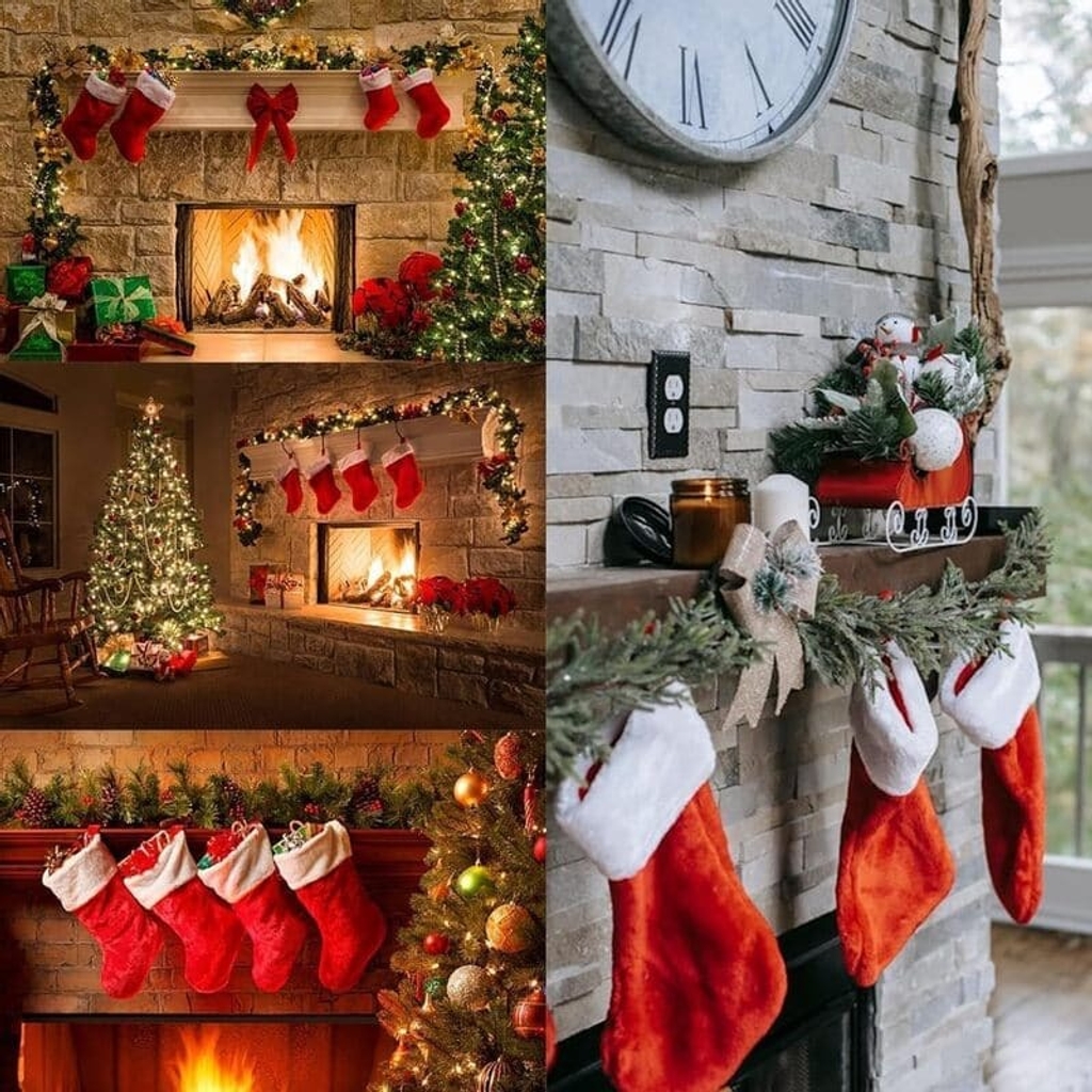 🔥 HOT SALE 50% OFF 🔥 2 In 1 Adjustable Christmas Garland & Stocking Hanger